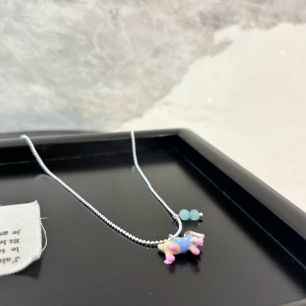 铜合金项链 睡衣小狗项链XL3209