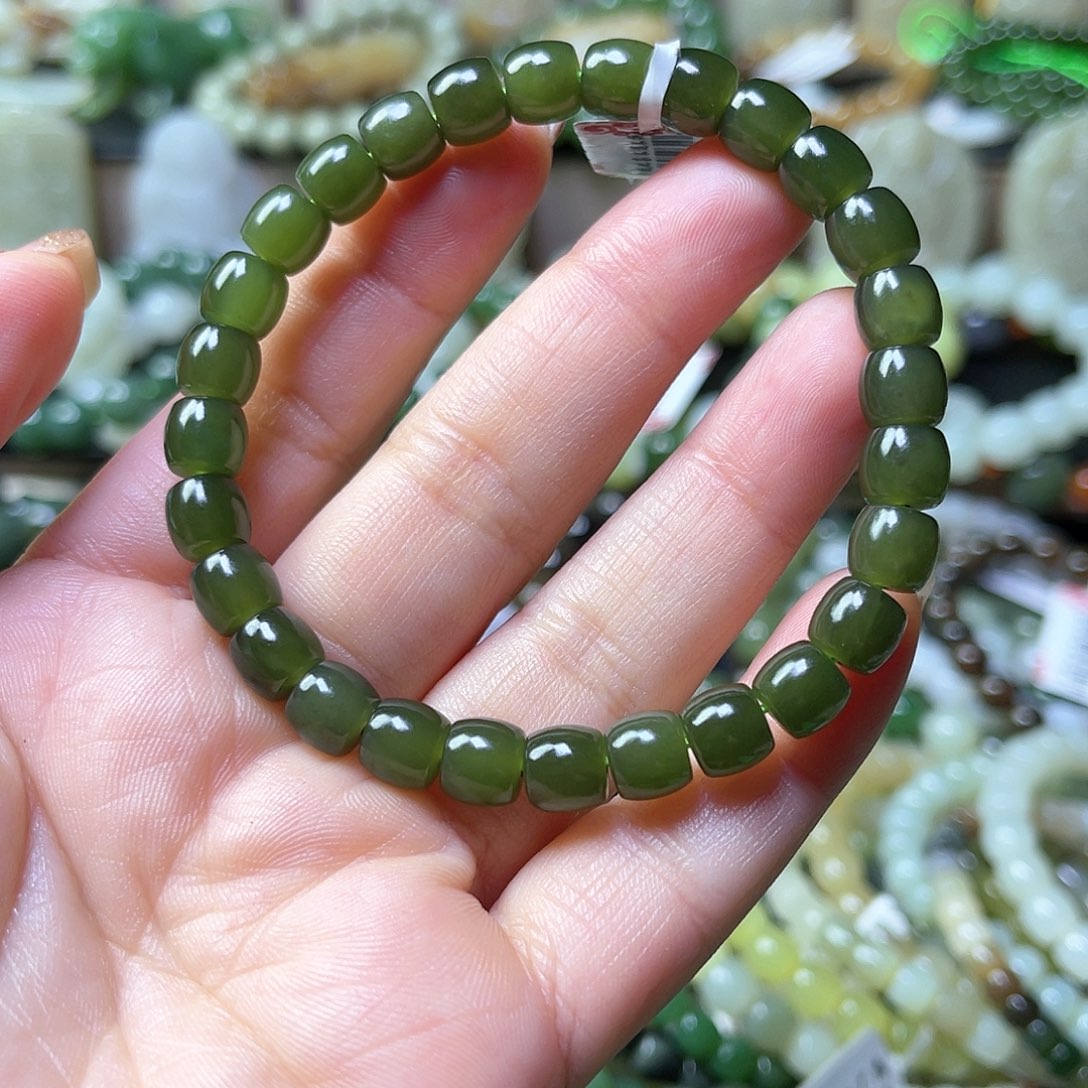 和田玉手链未镶嵌