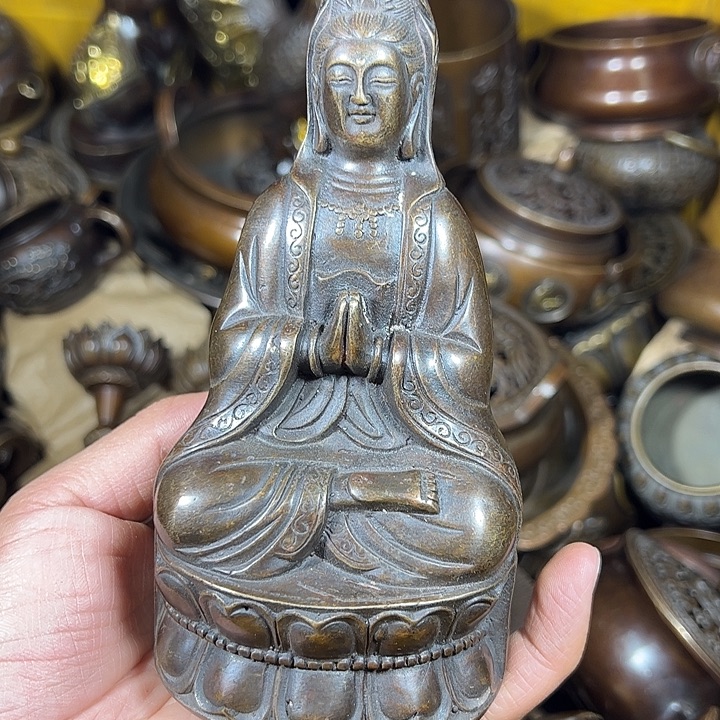 铜器客厅装饰摆件 