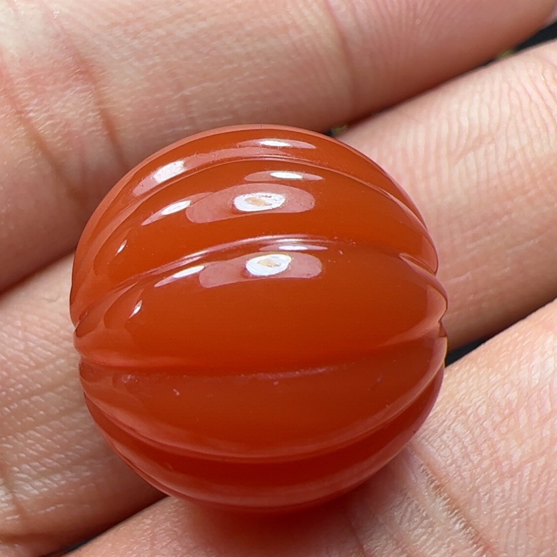 南红玛瑙珠子未镶嵌