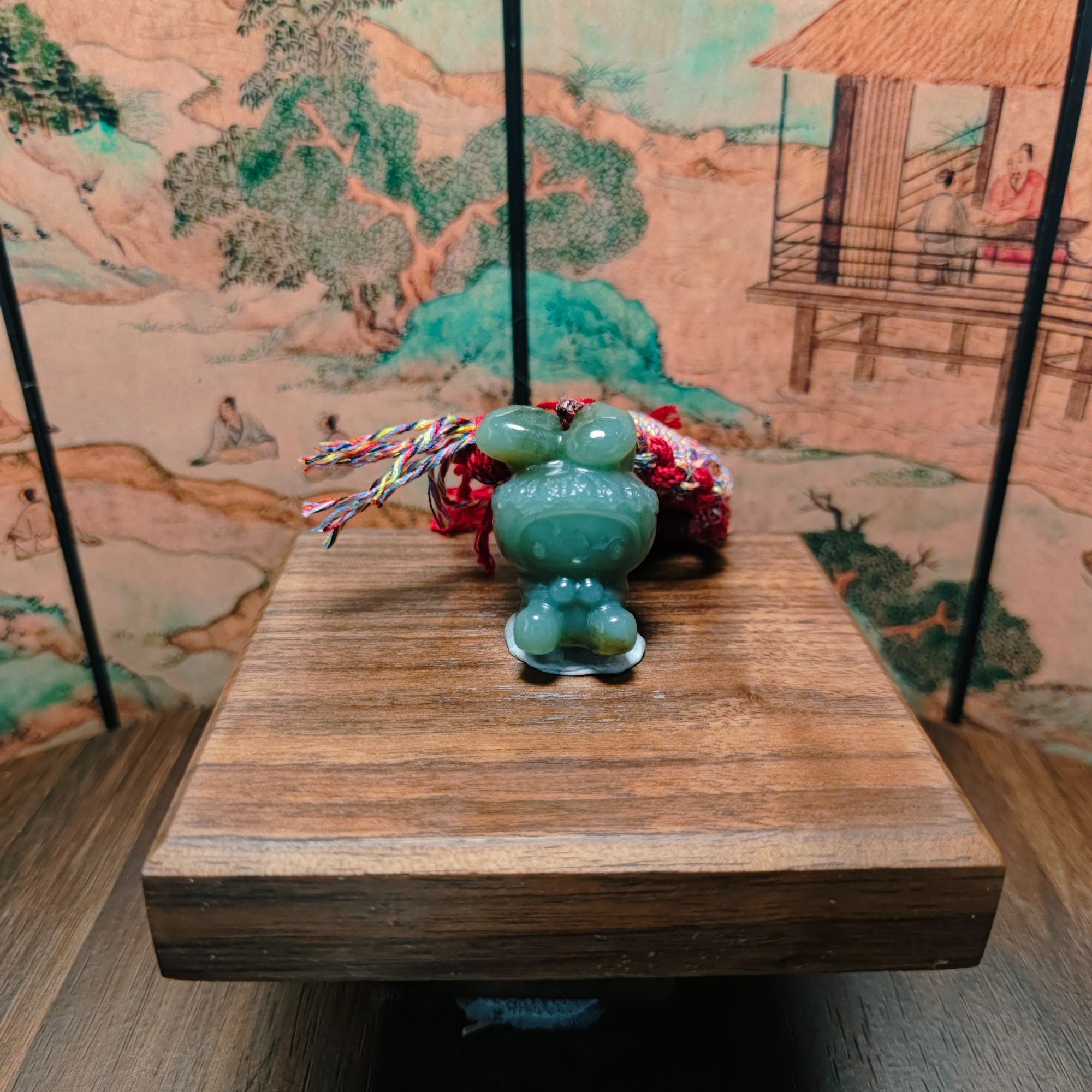 N和田玉卡通手把1316