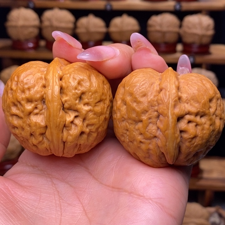 ****明把件文玩核桃炸二87