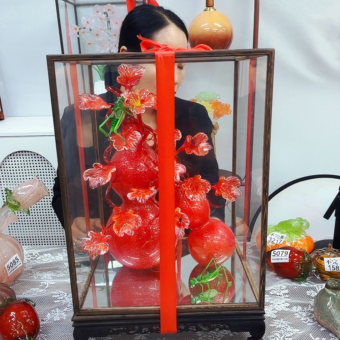 俊***俊葫芦安妮家居琉璃摆件