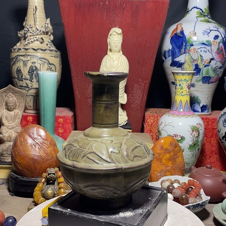 瓷片青花瓷器手工制作