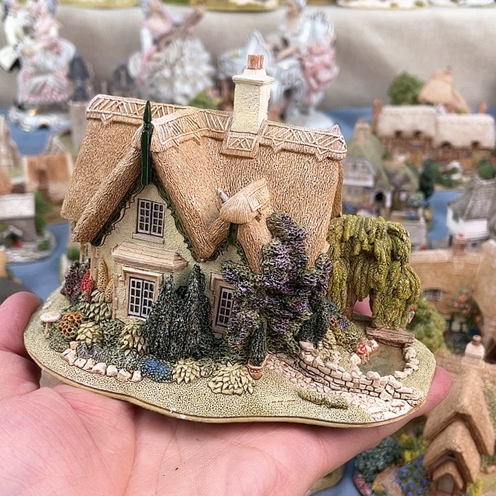 中古欧瓷瓷器小房子