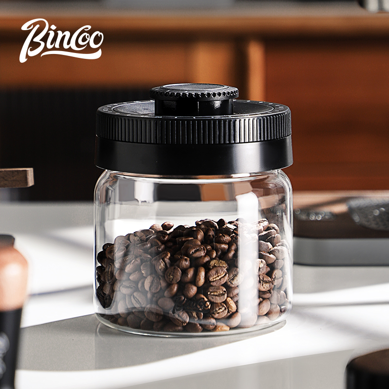 Bincoo咖啡豆抽真空密封罐单向排气储物计时醒豆养豆专用大容量X