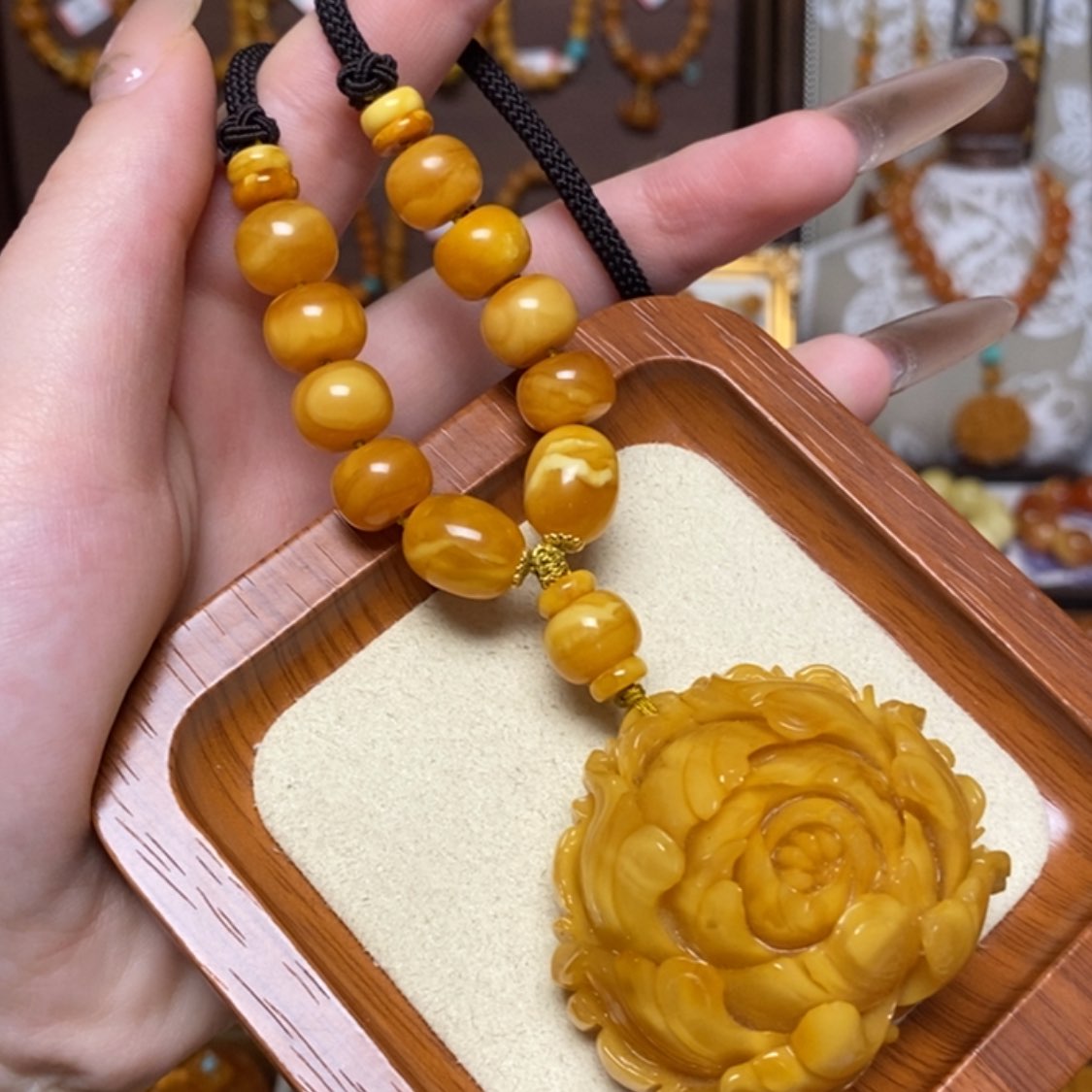 【闪购商品】手链蜜蜡未镶嵌项链