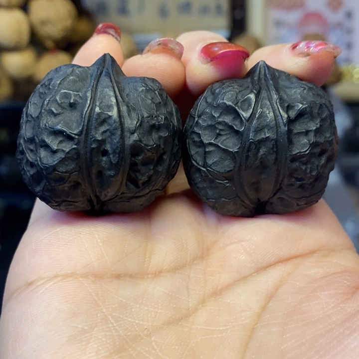 文玩核桃吊坠13生命之源三棱