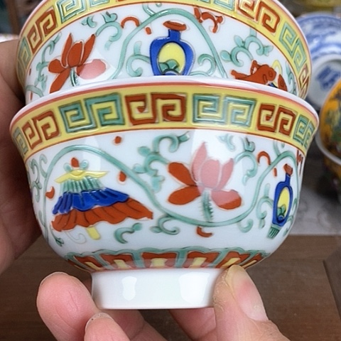 景德镇陶瓷藏式茶碗