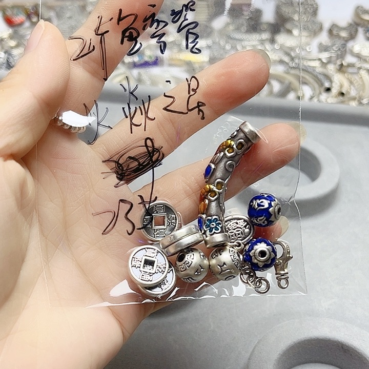 无足银足银纯银配件