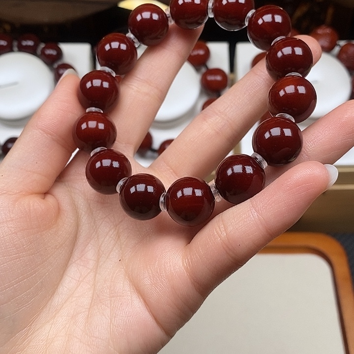 沐***荨橄榄核手串橄榄核回血