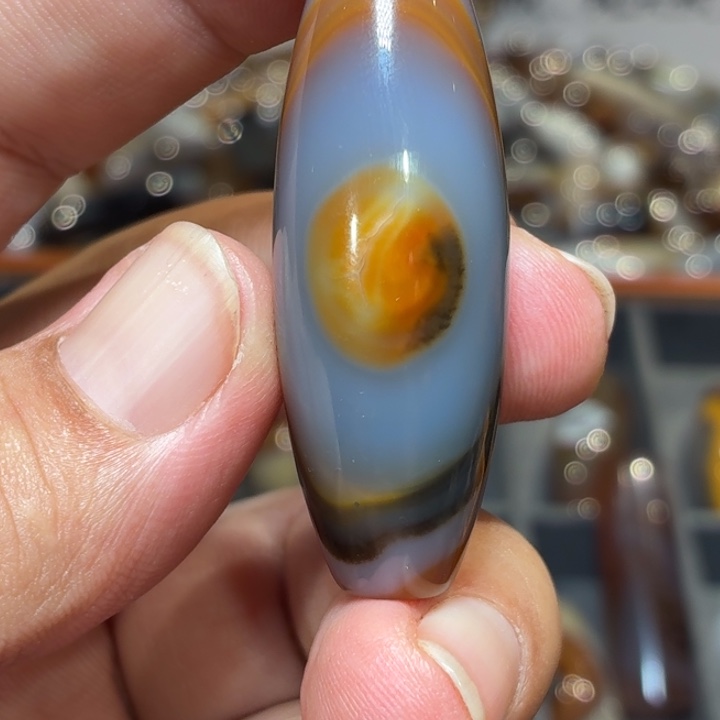 玛瑙/玉髓散珠_HEIMORI 天然天珠