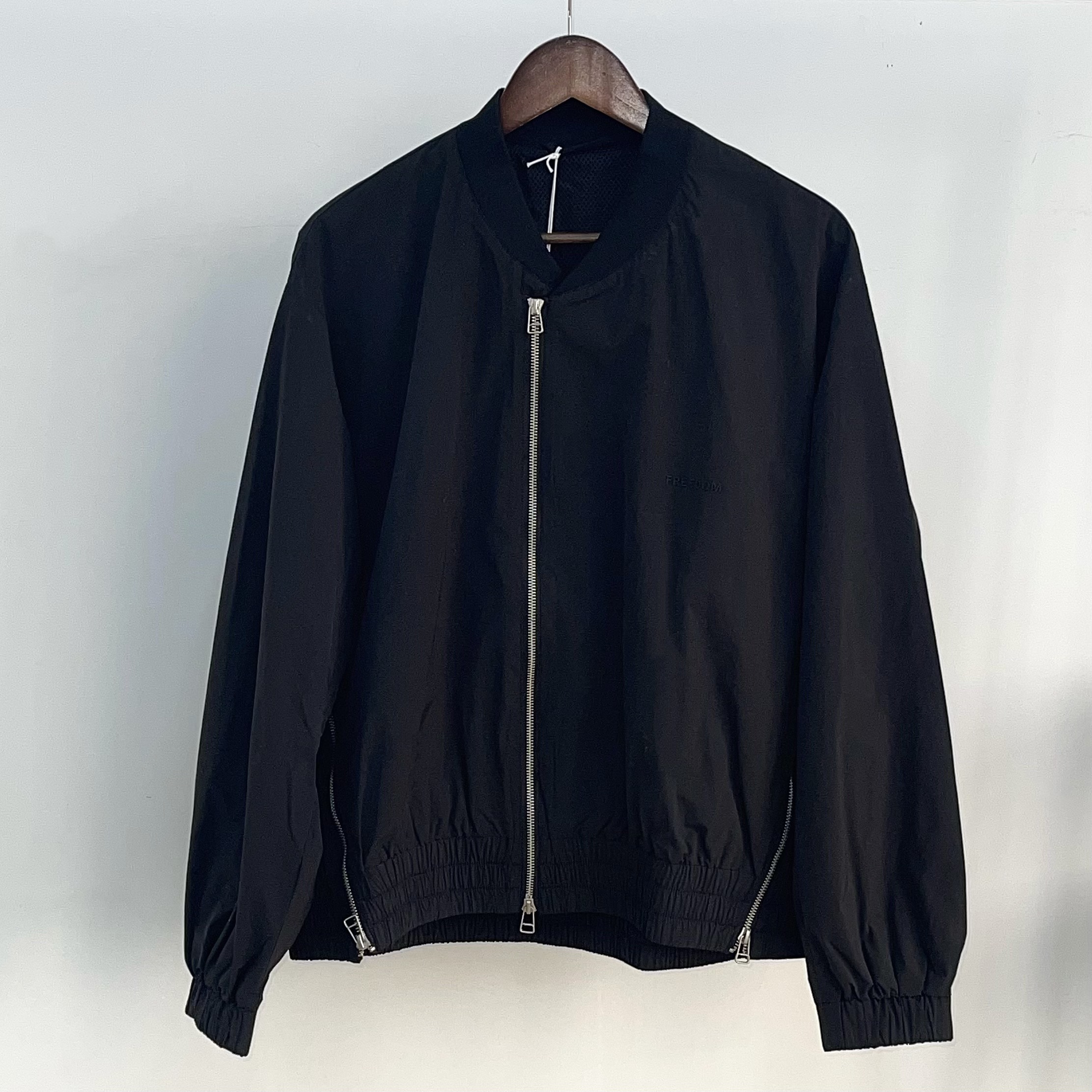 【润哥】秋冬新款纯色拼接夹克外套24W008