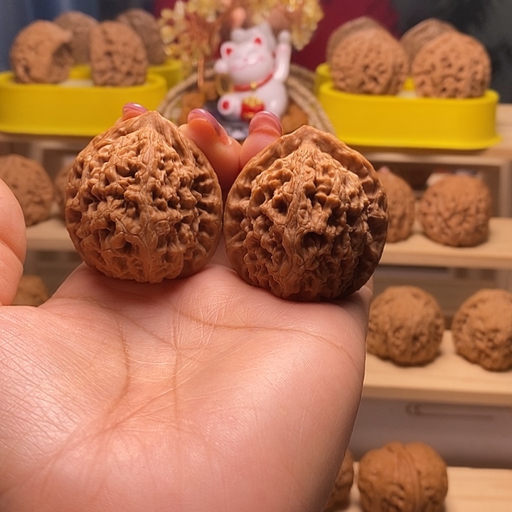 41尺寸的水龙纹核桃