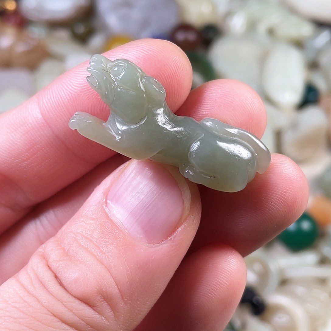 和田玉（糖玉）颈饰未镶嵌