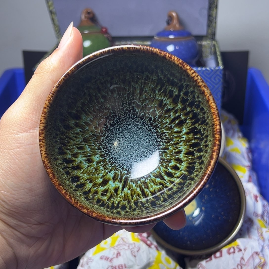 茶盏建阳建盏喝茶主人杯