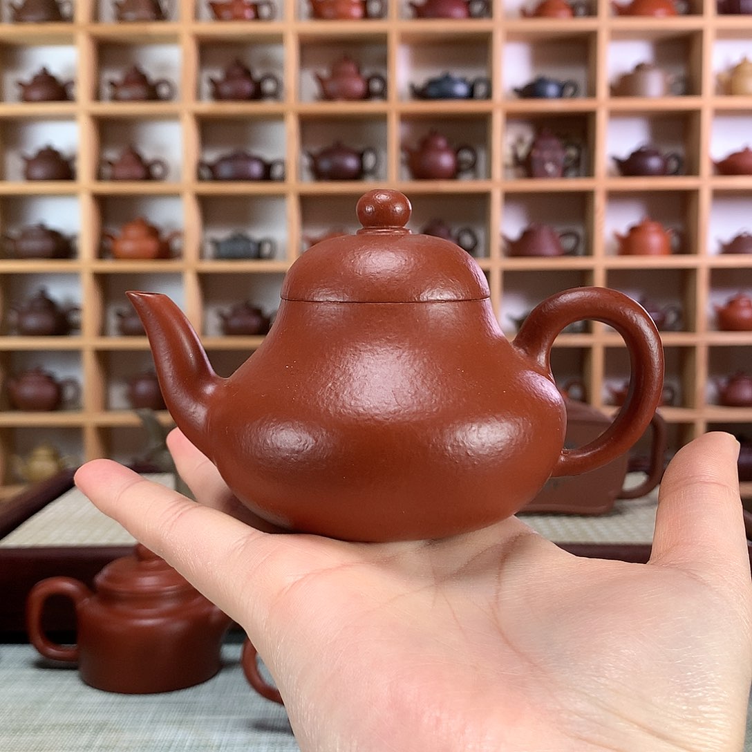 茶壶紫砂芜****地紫砂壶手工制作