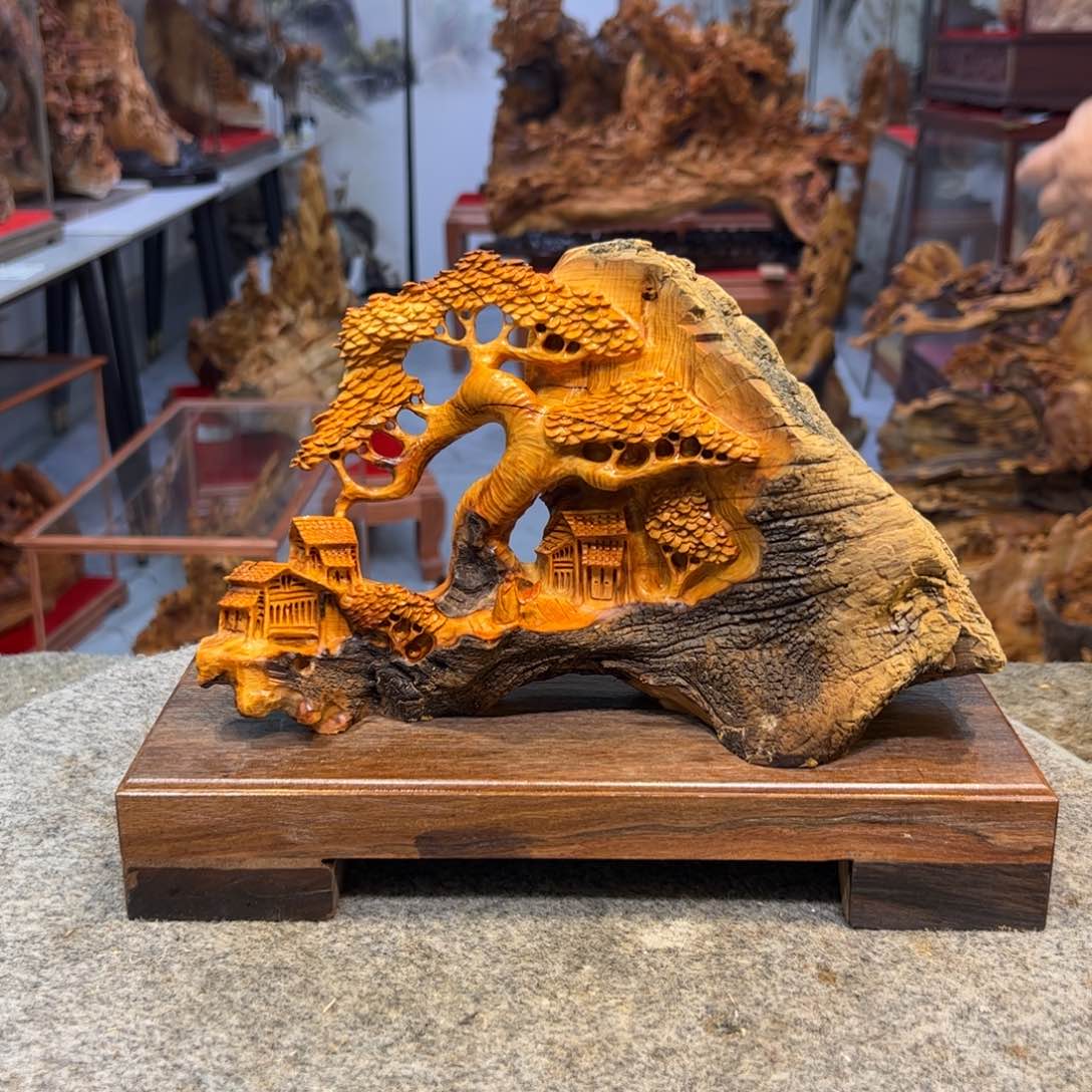 柏木（崖柏）崖柏陈化料世外桃源