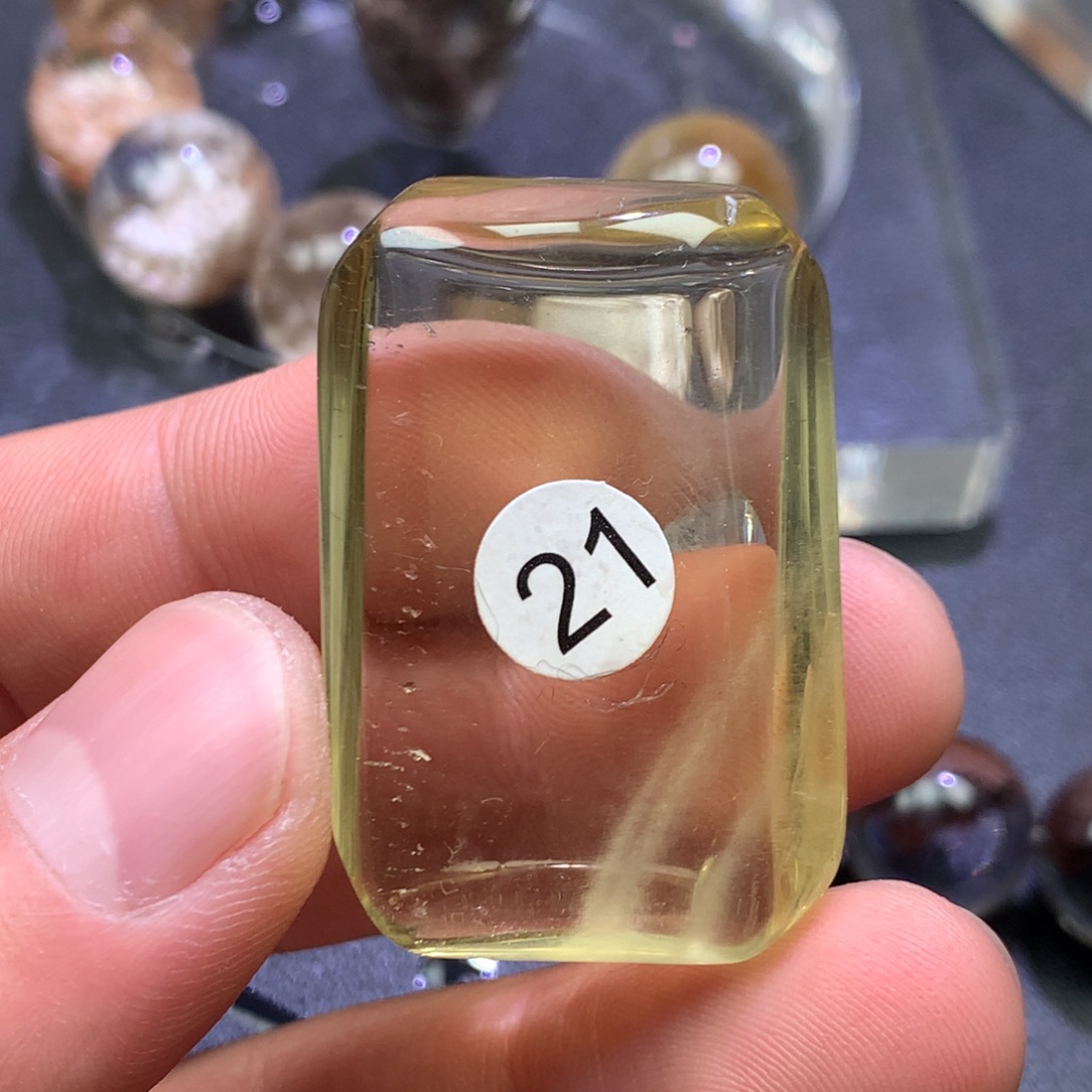 天***木颈饰未镶嵌水晶天然水晶石吊坠