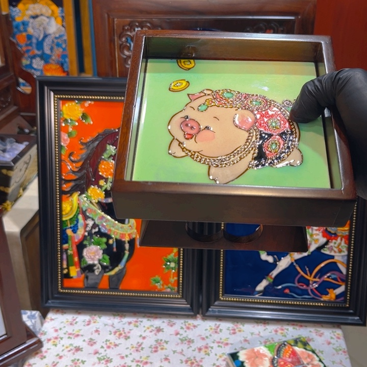 陶瓷瓷板画艺术作品