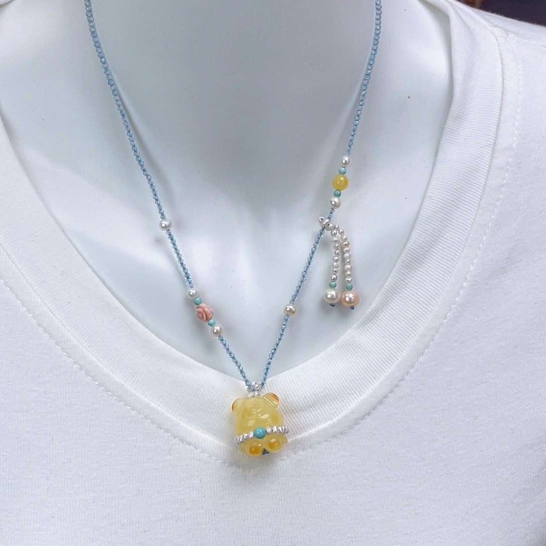 琥珀裸石未镶嵌蜜蜡