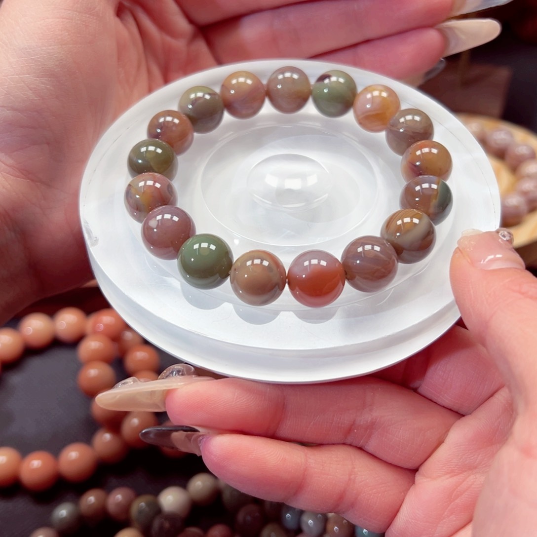 石英质玉手链未镶嵌?**এ101