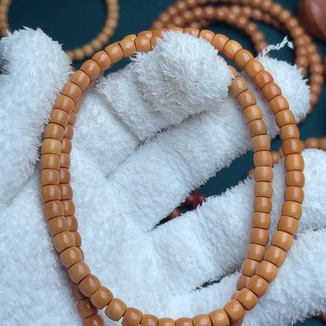 橄榄核手串M****O核尖老挝脖挂6