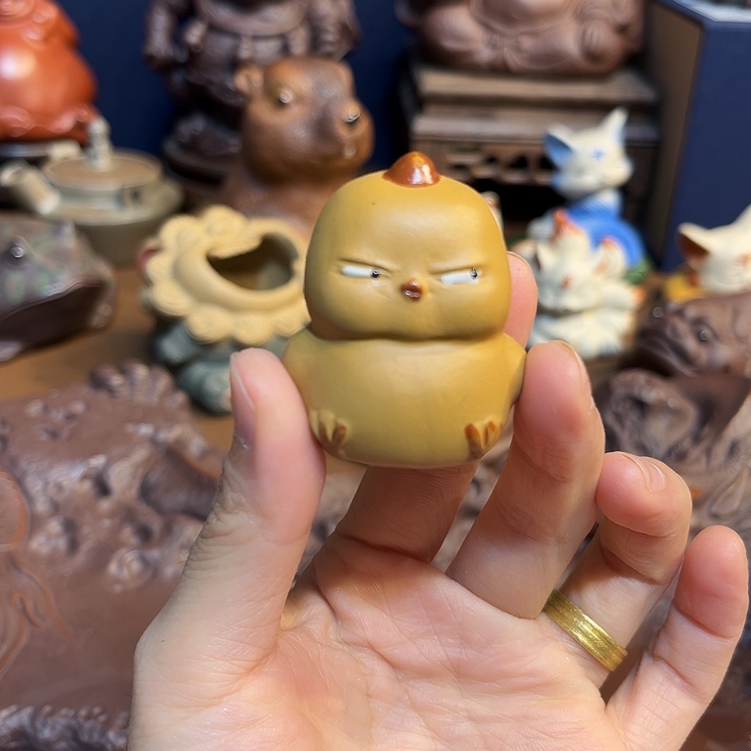 茶杯紫砂紫砂茶宠