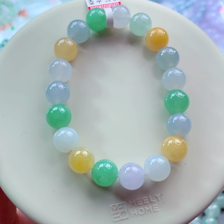 翡翠未镶嵌手链卡10