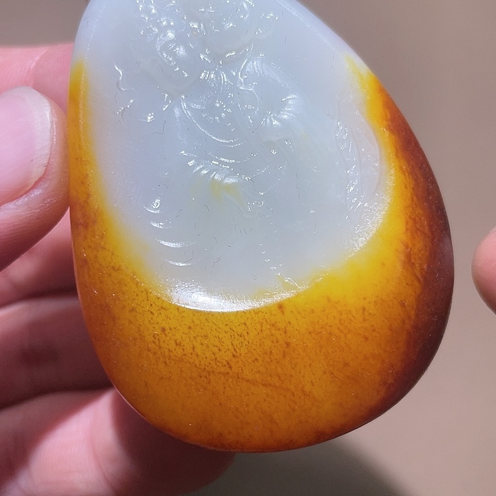 和田玉把件未镶嵌D1 