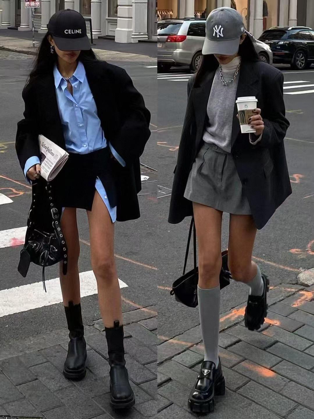 【初一】高端孤品纯欲辣妹气质套装女装显瘦性感