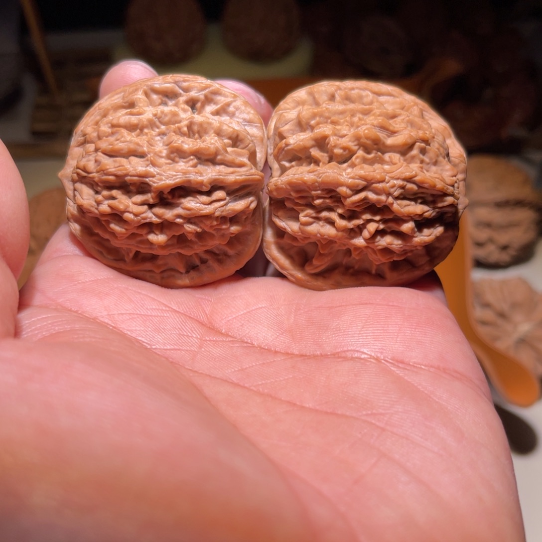 把件文玩核桃43堂虎