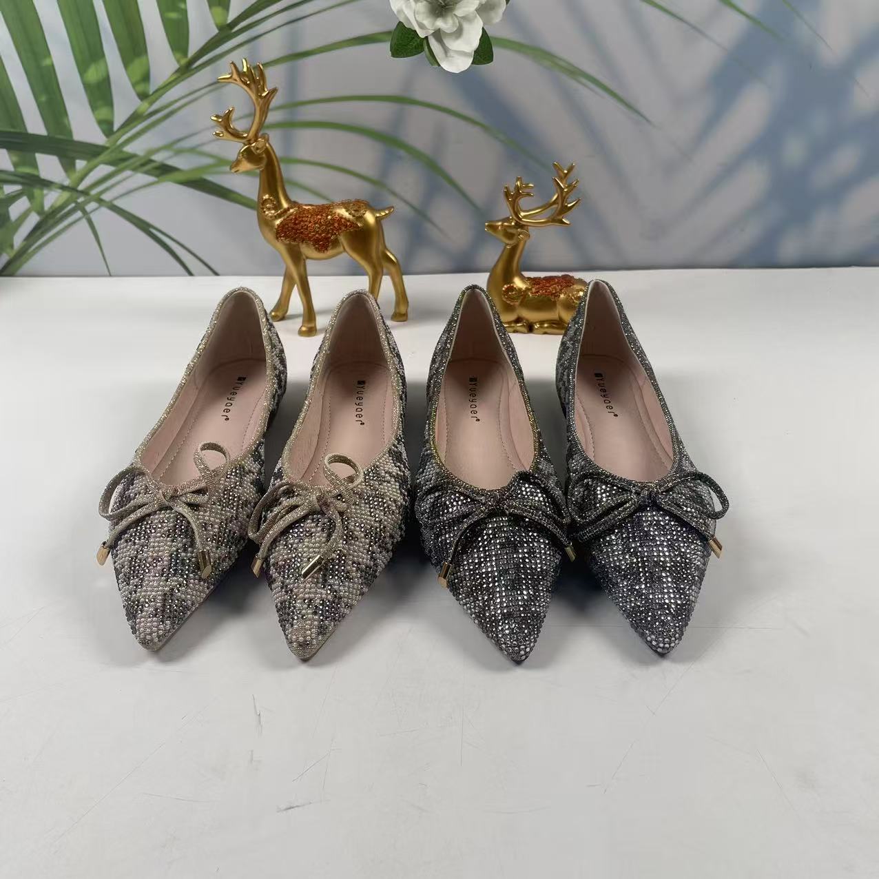 小强家女鞋 芽儿家新款百搭女单鞋（Y178-45-2  ）（W33CYH1242213）