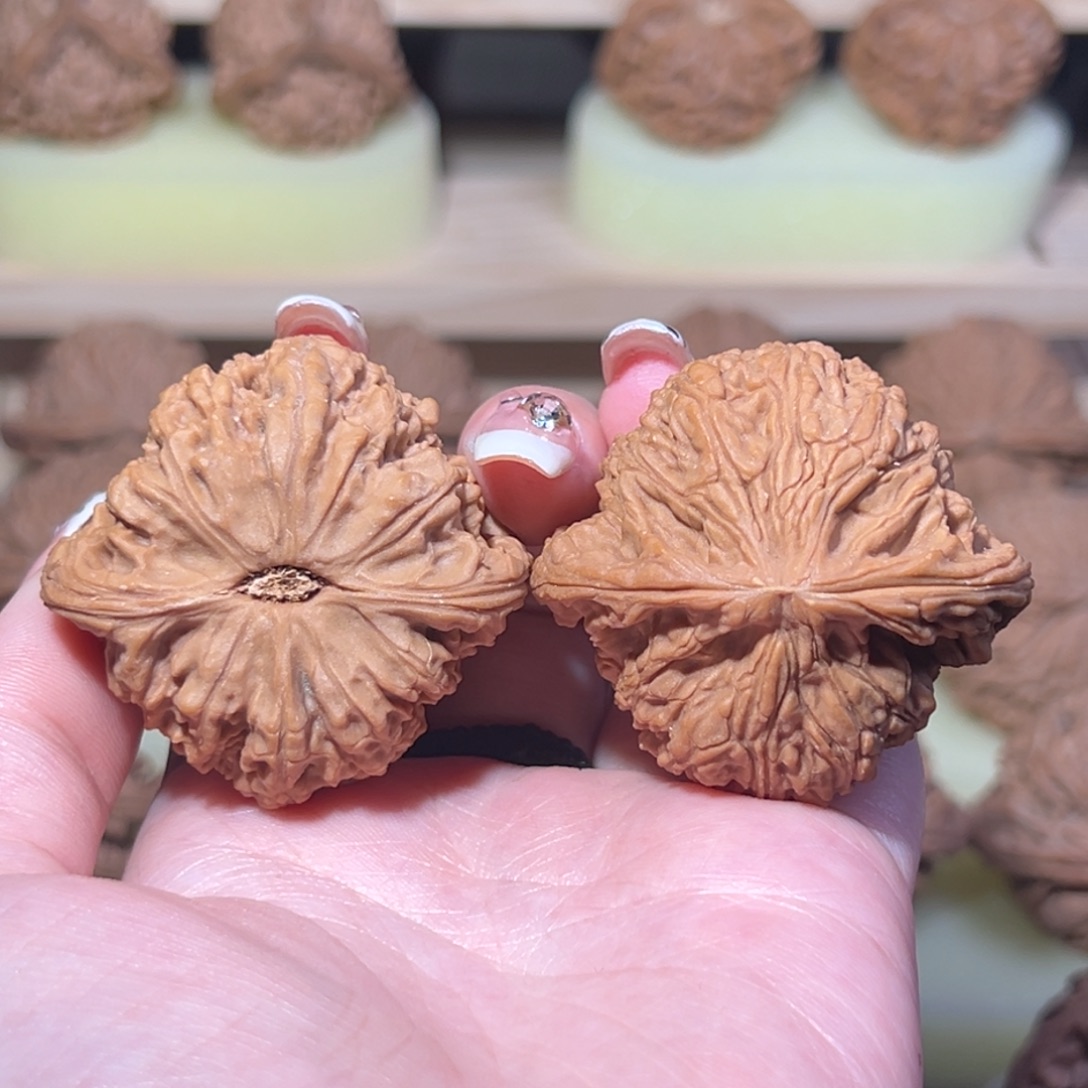 吊坠文玩核桃42+南疆石