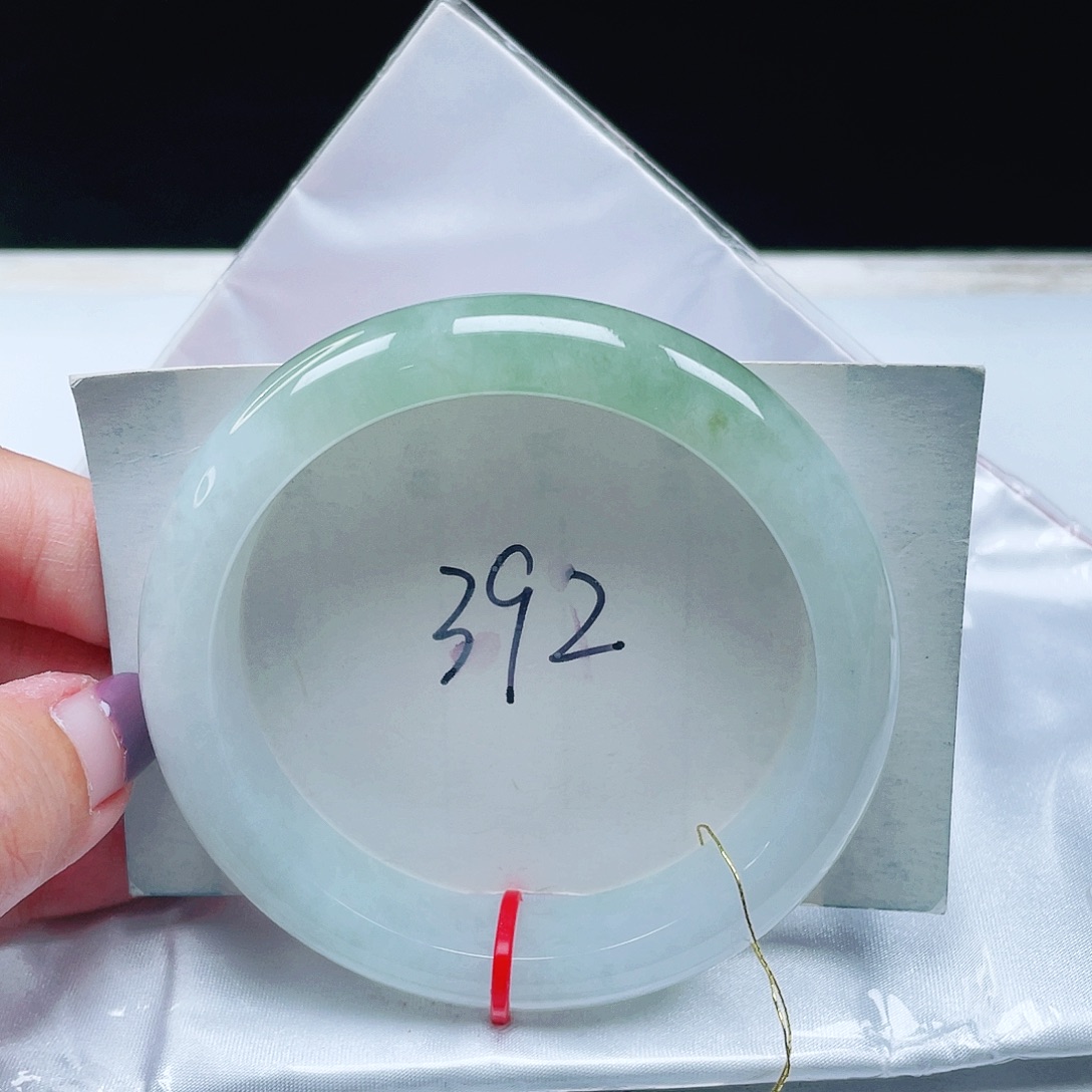 翡翠未镶嵌手镯缅甸翡翠59