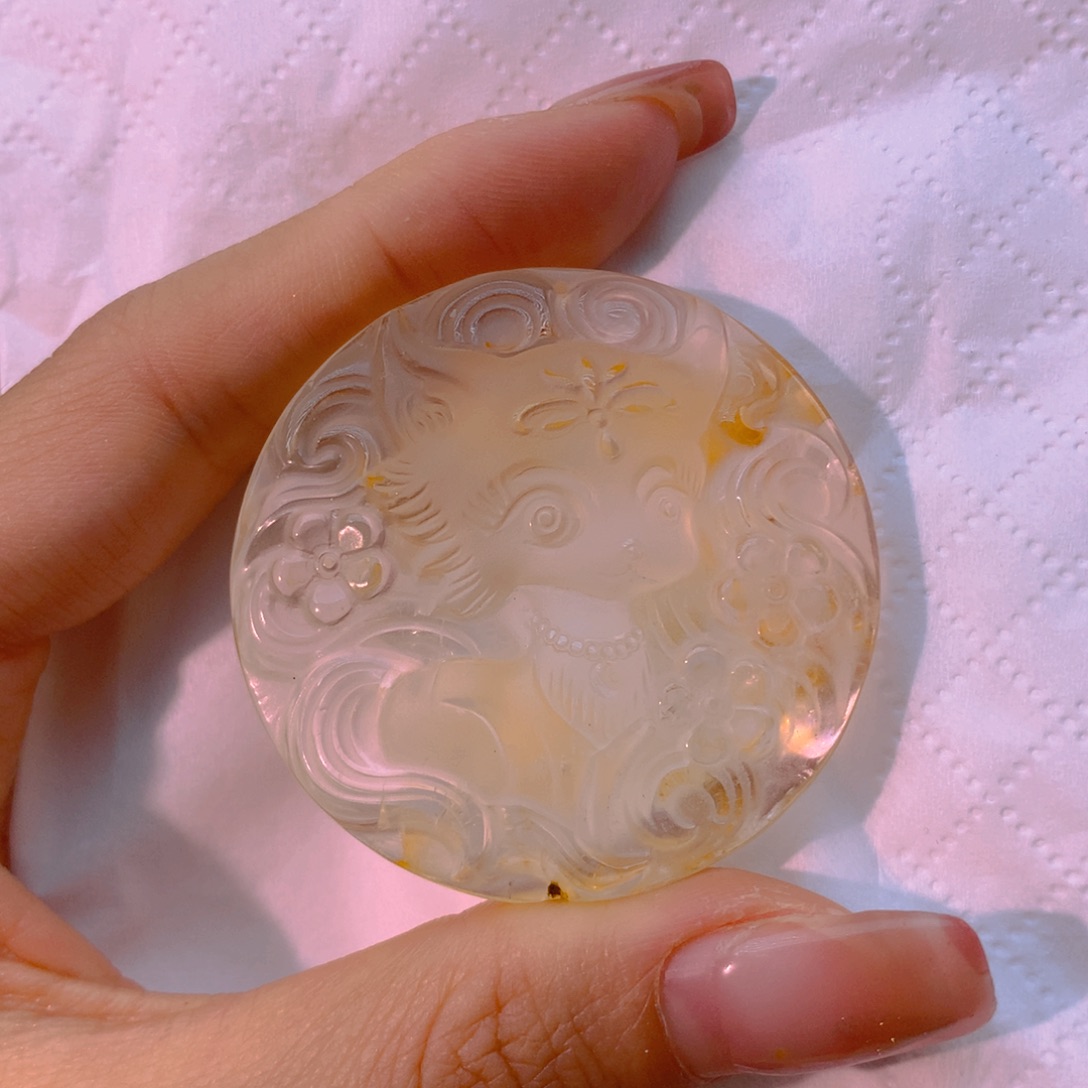 水晶吊坠(不含链)未镶嵌