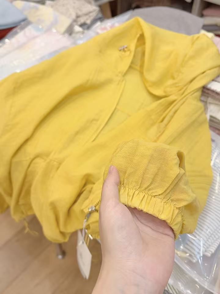 阿雨家巨好看！芥末黄拉链防晒外套8