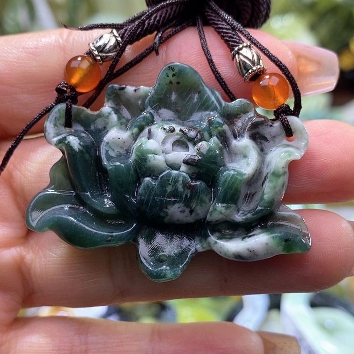 岫玉岫玉吊坠未镶嵌