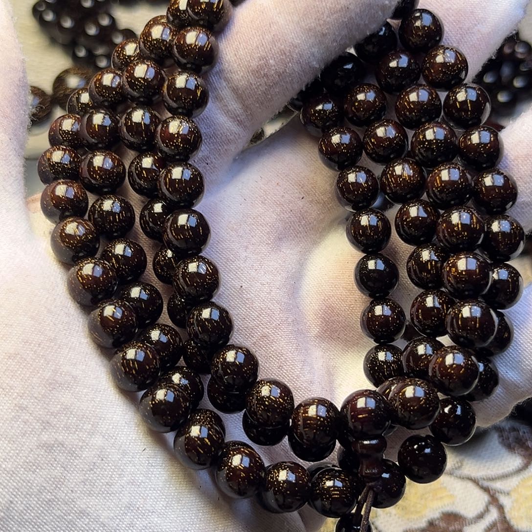 檀香紫檀（小叶紫檀）0.8 108颗满天星