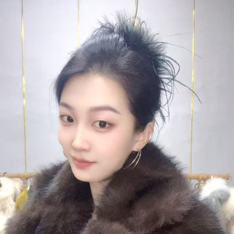 超仙纯欲风黑色羽毛抓夹时尚百搭发饰