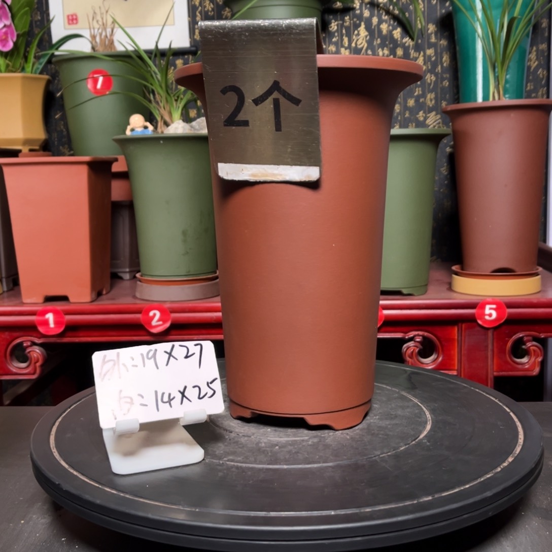 紫砂花盆紫砂花盆