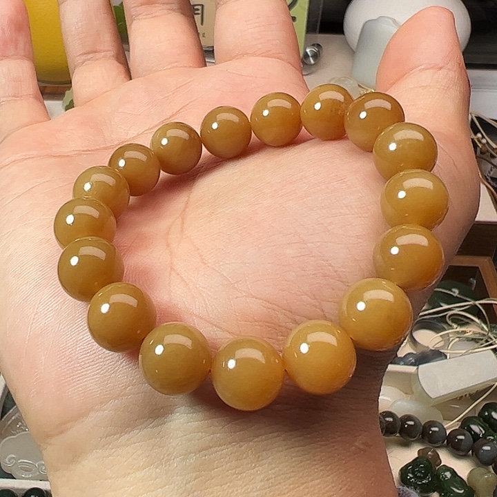 和田玉未镶嵌戒指