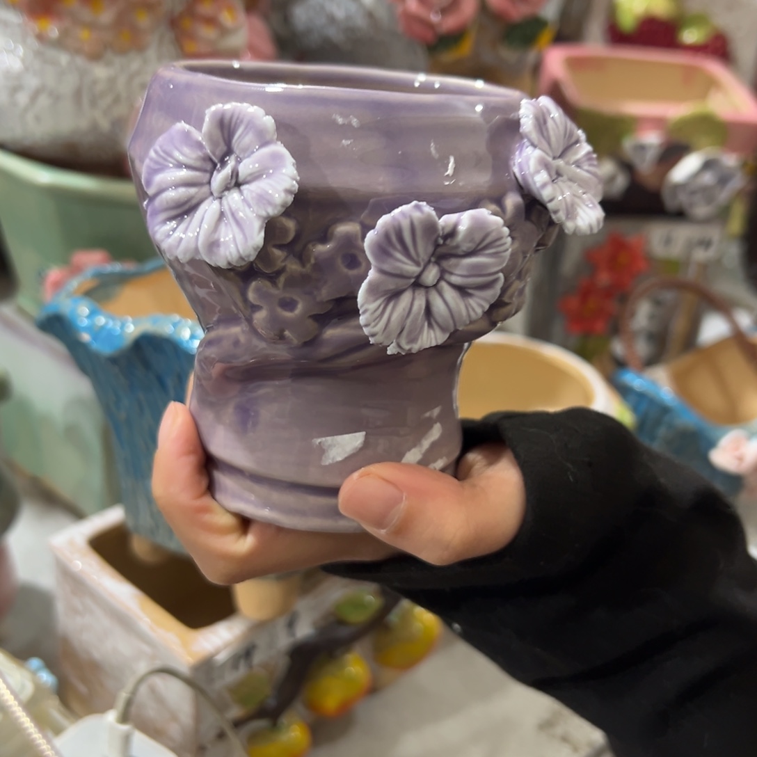 花盆，拍满20发货，退款拉黑