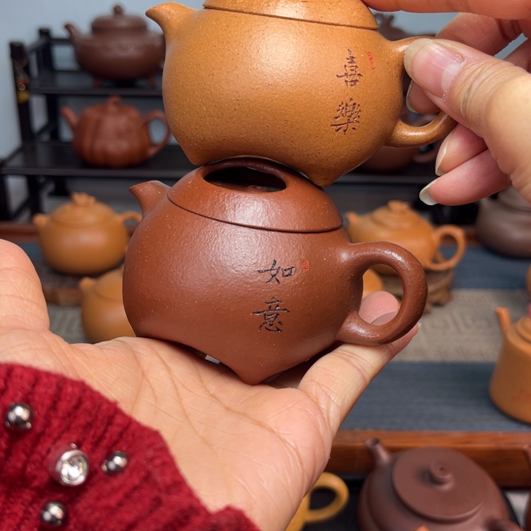 紫砂茶壶j**n手工制作