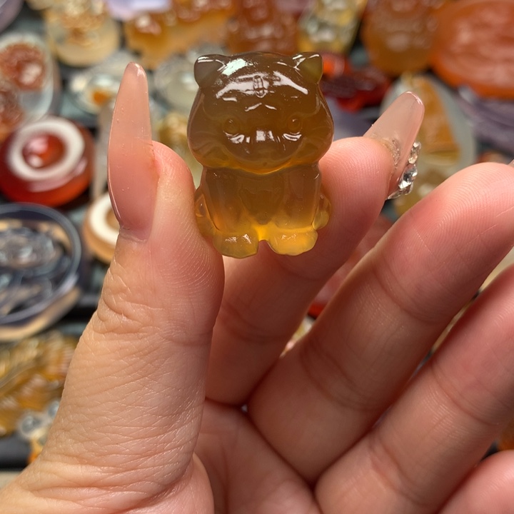 玛瑙/玉髓颈饰未镶嵌娜***多