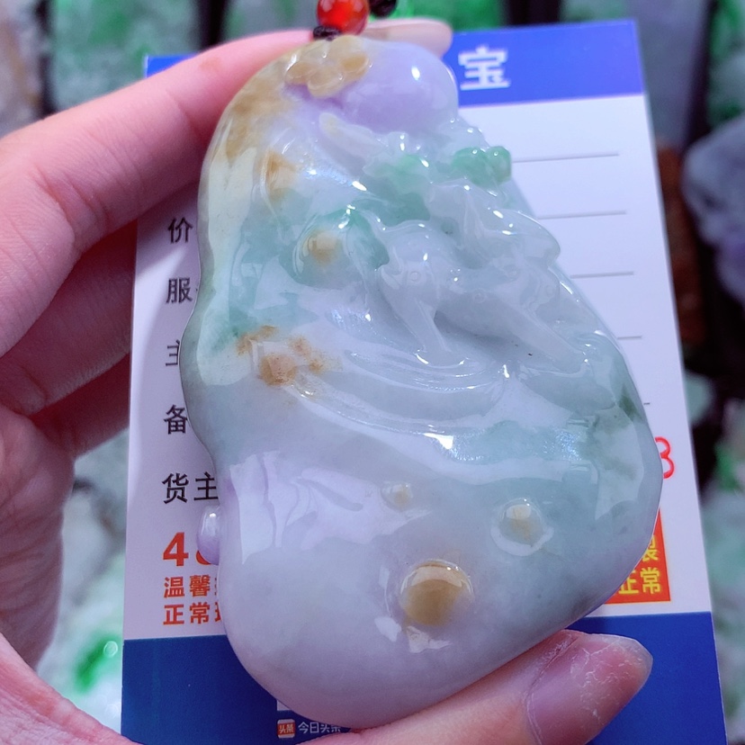 【闪购商品】翡翠颈饰未镶嵌天然