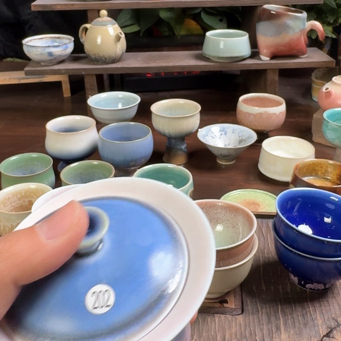 手工陶瓷主人杯杯子202