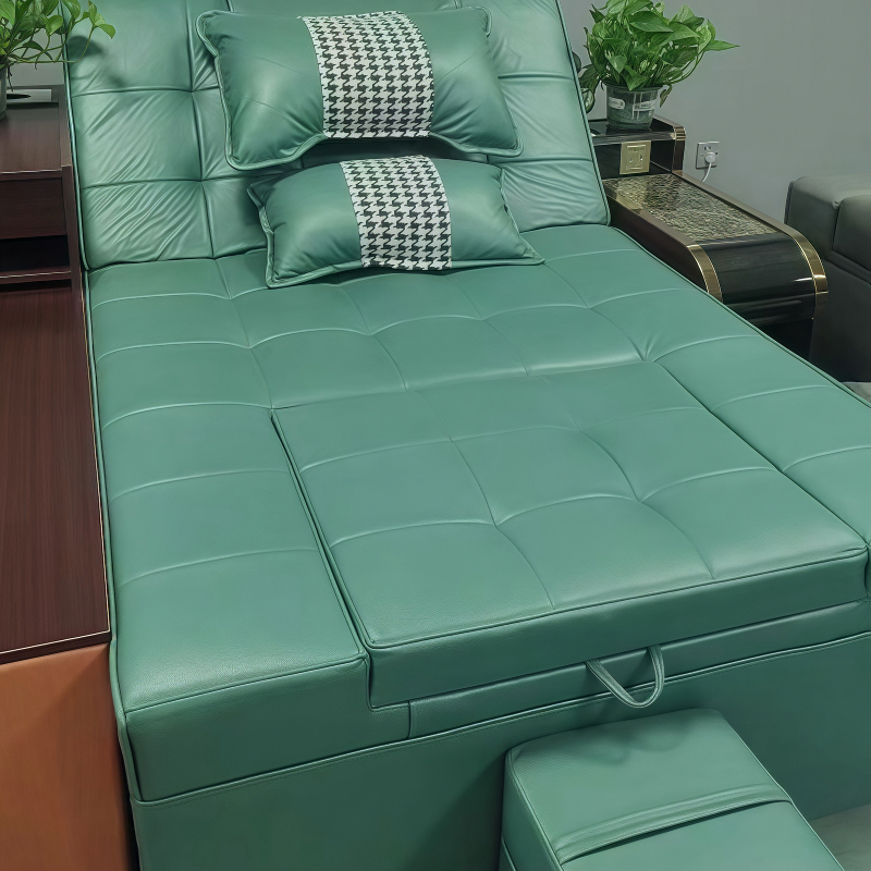 电动足疗沙发足浴一体按摩床适用于按摩店沐足采耳场所