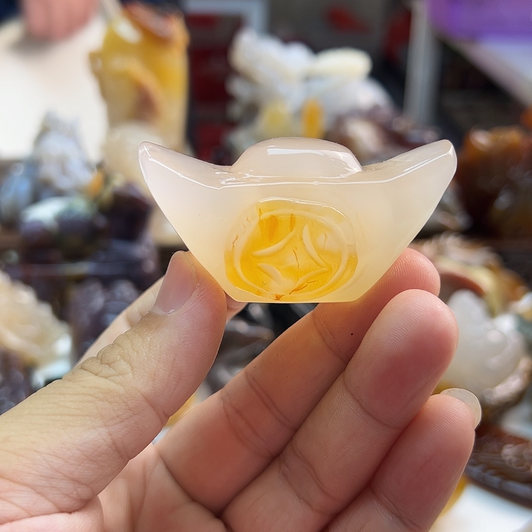 玛瑙/玉髓未镶嵌颈饰
