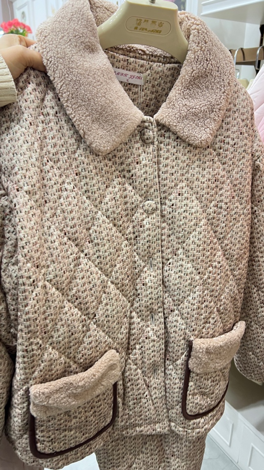 诺曼 女237441冬家居服睡衣